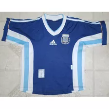 Camiseta Seleccion Argentina adidas Fwc1998 Alternativa Azul