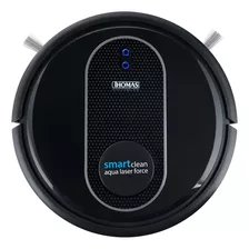 Aspiradora Robot Wifi Y Mopa Smart Clean Th-1150scl Color Negro