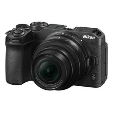 Câmera Nikon Z30 Com Lente Z 16-50mm Mirrorless 4k C/ Nfe 