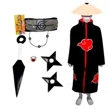 Kit Cosplay Naruto Shippuden - Akatsuki Frete Gratis