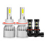 4 Pcs, 6000k, 9008 H13 Faros Led Y Bombilla Antiniebla Dodge Nitro