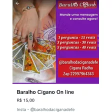 Consulta Com O Baralho Cigano On Line