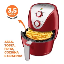 Fritadeira Elétrica Sem Óleo Af32ri 3,5l Mondial 220v