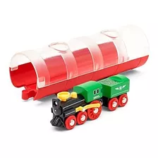 Brio World 33892 - Túnel De Tren De Vapor (madera, 3 Piezas