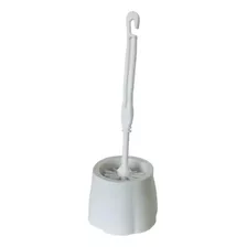 Escova Sanitária Plástica Com Pote Brubalar Cor Branco