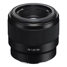 Sony Fe 50 Mm F/1.8 C/recept Lens