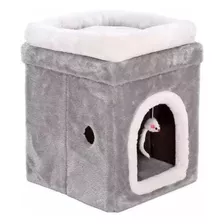 Cama Casa Iglu Para Mascotas Gato Y Perro Pequeño Desarmable