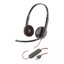 Kit 10 Unid Headset Plantronics Blackwire C3220 - Usb-a