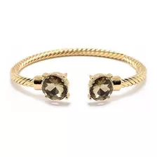 Brazalete - Miracle Collection Fashion Brass Open Cable Wire