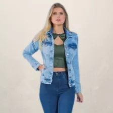 Jaqueta Feminina Jeans Tradicional