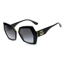 Óculos De Sol Dolce & Gabbana Dg4377 501/8g 54 - Nota Fiscal