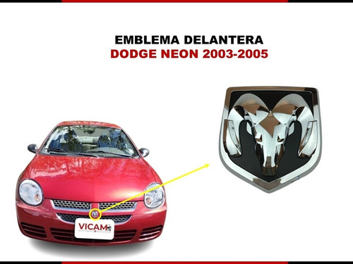 Emblema Para Parrilla Compatible Con Neon 2003-2005 Foto 2