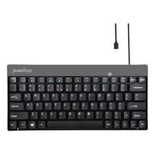 Mini Teclado Cableado Perixx 422 Usb Tipo C Español