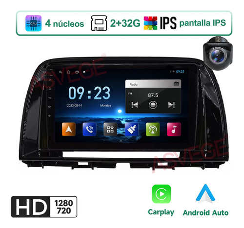 Autoestreo Android Para Mazda Cx5 2012-2015 C/carplay/wifi Foto 3