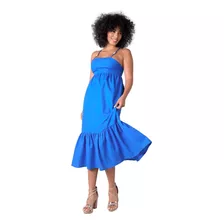 Vestido Casual Mujer Azul Stfashion 64104823