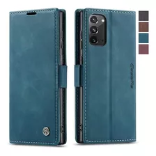 Funda Tipo Cartera Para Samsung Galaxy Note 20 De Piel