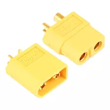 5 Pares Conector Amarelo Xt60 60a Macho Fêmea Alta Corrente