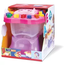 Mesa Didática Infantil Menina Baby Land Braile Cardoso Toys