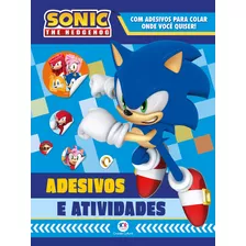 Livro Sonic - Adesivos E Atividades