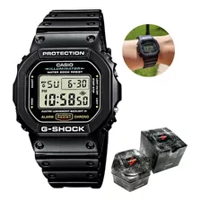 Relógio Masculino Casio G-shock Preto Dw-5600e-1vdf Original