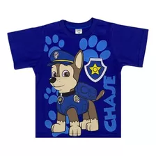 Camiseta Camisa Infantil Patrulha Canina Chaise 100% Algodão