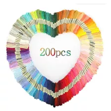200 Colores Al Azar Dmc Punto De Cruz
