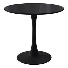 Elegante Mesa Redonda 80 Cm Versátil Para Comedor Cocina Y S