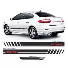  Adesivos Renault Fluence Faixa Lateral E Traseira Dynamique