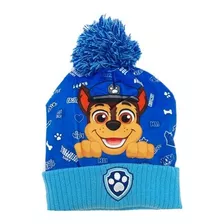 Gorro Gorra Lana C/aplique Paw Patrol Patrulla Canina Chase