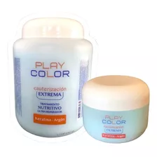 Baño De Crema Cauterización Extre Combo 1k + 250g Play Color