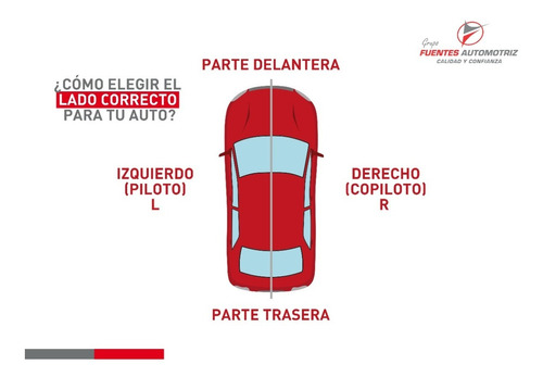 Maza Trasera Fiat 500 2009-2010-2011-2012-2013-2014-2015 Foto 5