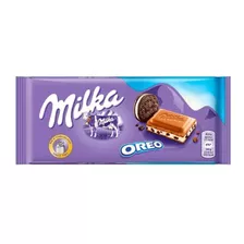 Kit C/ 10 Un. Chocolate Milka Oreo 100g - Importado