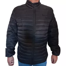 Casaco Puffer Masculino Slim Ogochi Forrado Lançamento Preto