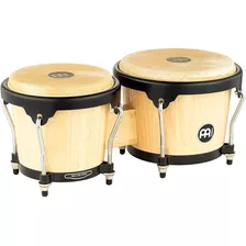 Meinl Hb-100 Nat Bongos Madera 6 3/4 Y 8 Pulgadas Percusión