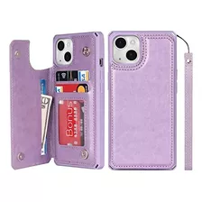 Funda Icovercase Para iPhone 13-morado