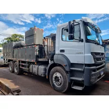  Mercedes-benz Axor 3344 6x4 Ano 2016 Comboio 10.000 Litros 