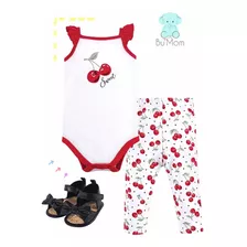 Set Conjunto Body Pant Y Sandalia Hudson Baby