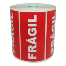 Etiqueta Selo Fragil 100x50 - 2000 Unidades