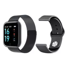 Relógio Smart Watch P70 Batimento Cardíaco C/ 2 Pulseiras+pe