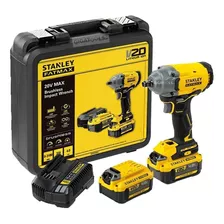 Chave Impacto 1/2 Stanley 20v+maleta Tstak Sbw920m2kbr 110v