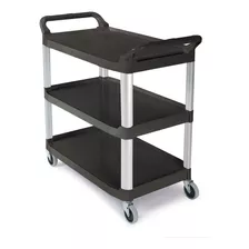 Carro De Servicio Restaurante Xtra Rubbermaid 136 Kg 4091