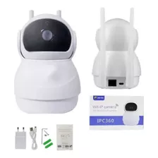 Câmera De Segurança Inteligente Hd Jortan 8166xp Ipc360 Wifi