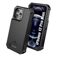 Funda Con Batería Compatible Con iPhone 12 Pro Max Premium