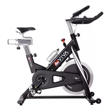 Bicicleta Estática Asviva S14 Para Spinning Color Negro