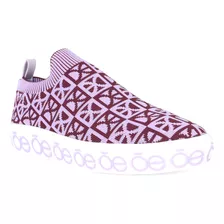 Tenis Para Mujer Cloe Slip On Textil Suela Personalizada