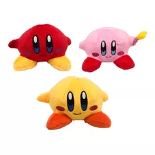 3 Pelúcias Kirby Da Turma Do Mario Bros