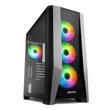 Gabinete Gamer Atx Sharkoon Tg7m Rgb 4 Fan Rejilla Vidrio