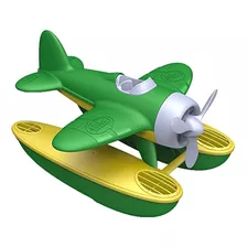 Hidroavión De Green Toys En Color Verde - Libre De Bpa, Hidr