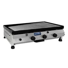 Chapa Charbroiler Á Gás Grill 80cm Cbg08 - Metvisa