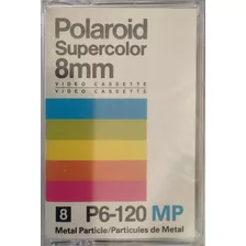 Cassette De Video 8 Mm Polaroid Supercolor 120 Mp